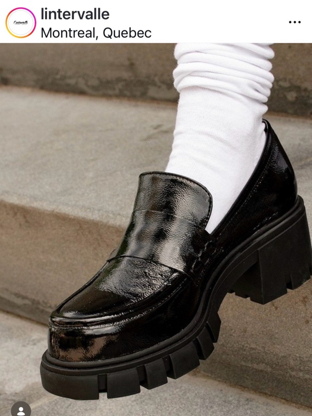 L’Intervalle Bourges Black Leather chunky
Loafer - Picture 3 of 15